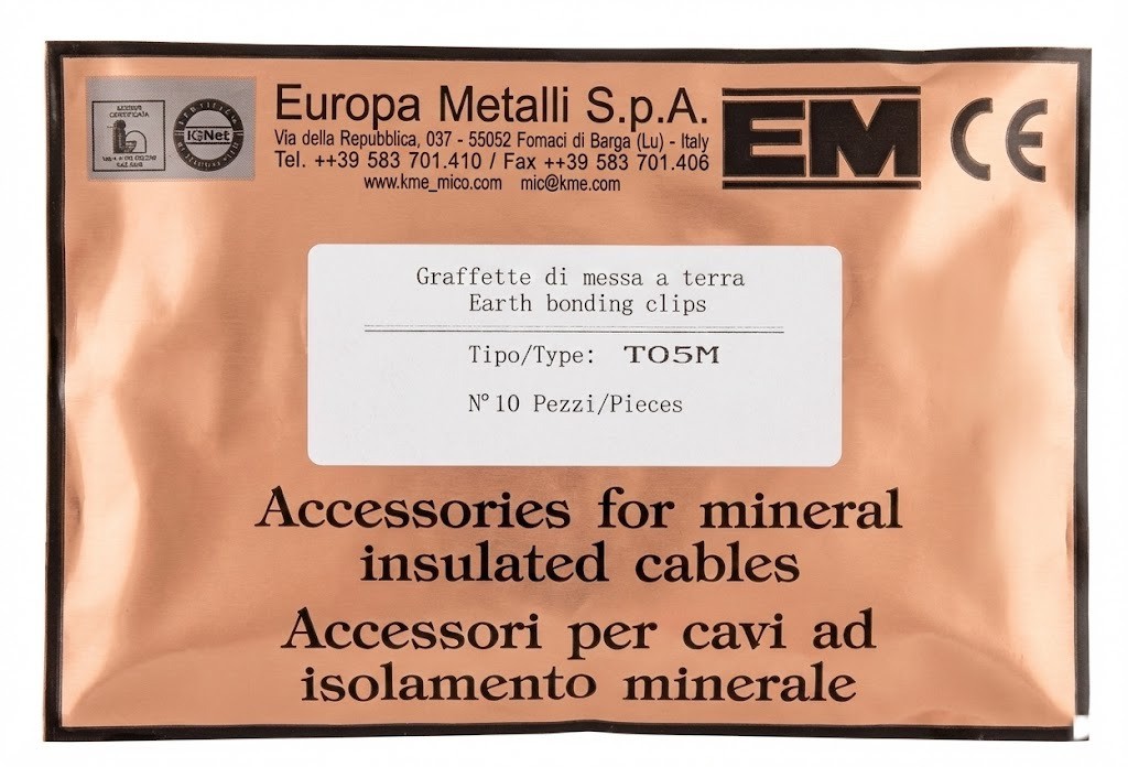 europa-metalli-kme-graffette-di-messa-a-terra-to5m-per-cavi-a-isolamento-minerale-set-10-pz